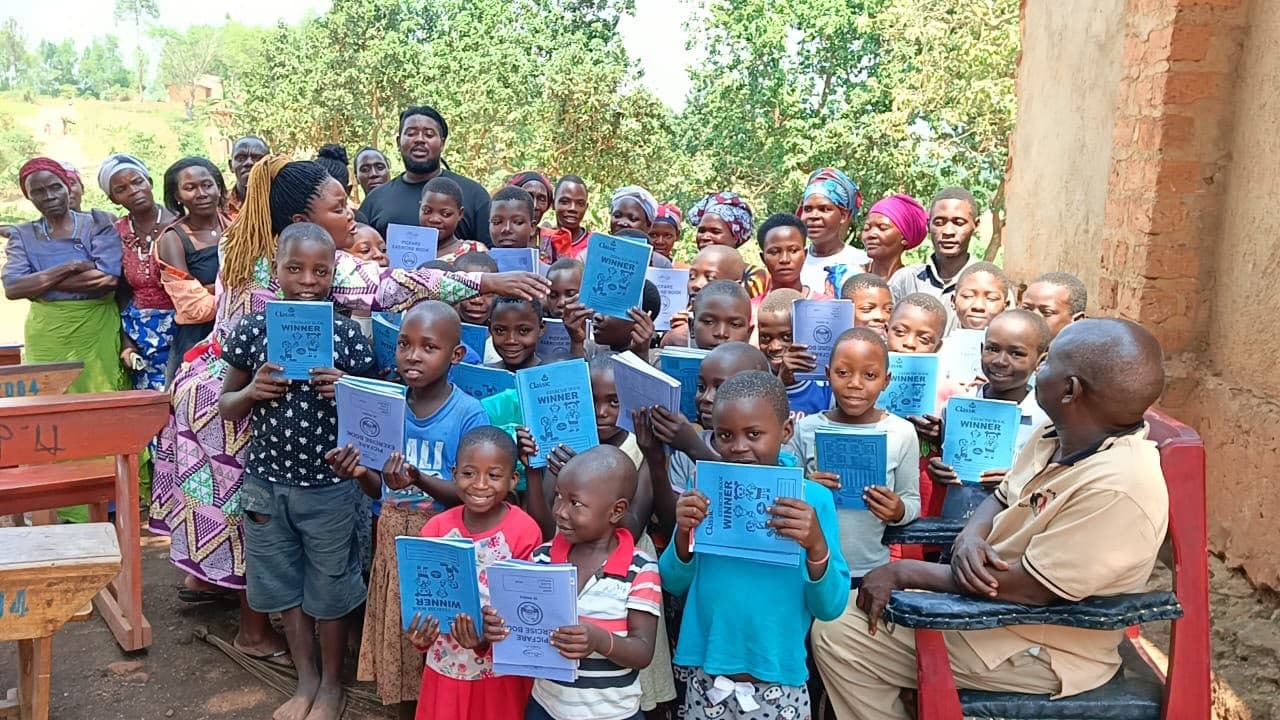Education & Hope - Zues provides school materials and meals